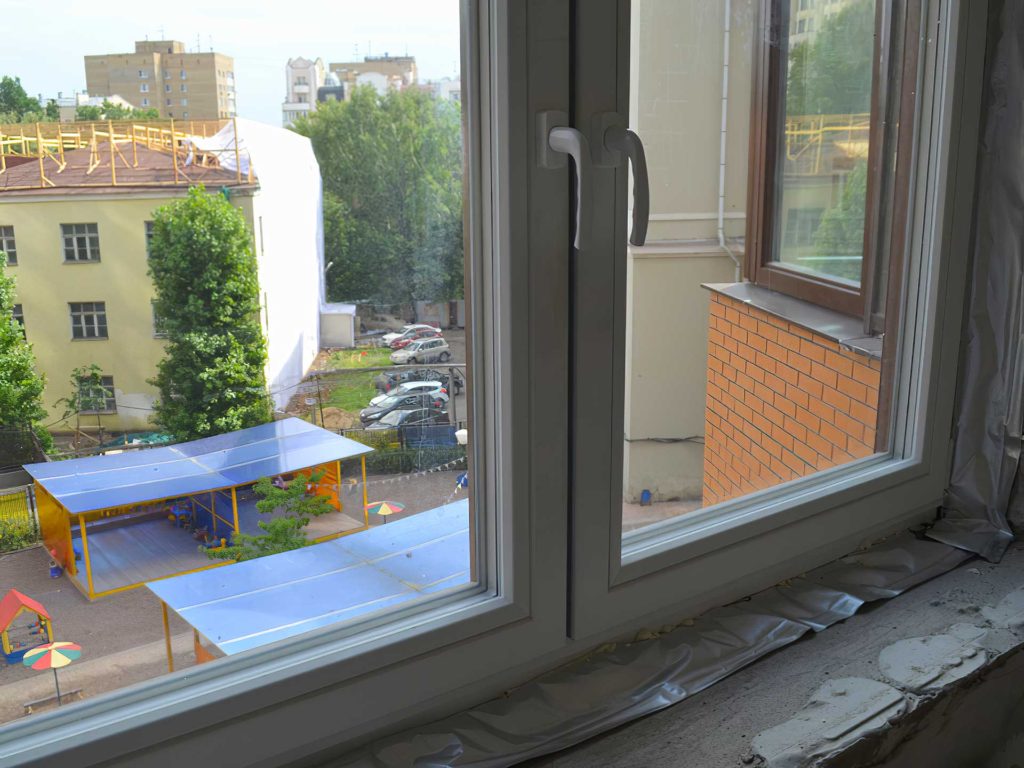 Замена окон в квартире в центре Москвы