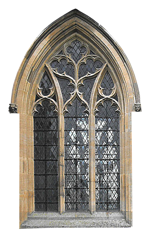 окно в стиле готика